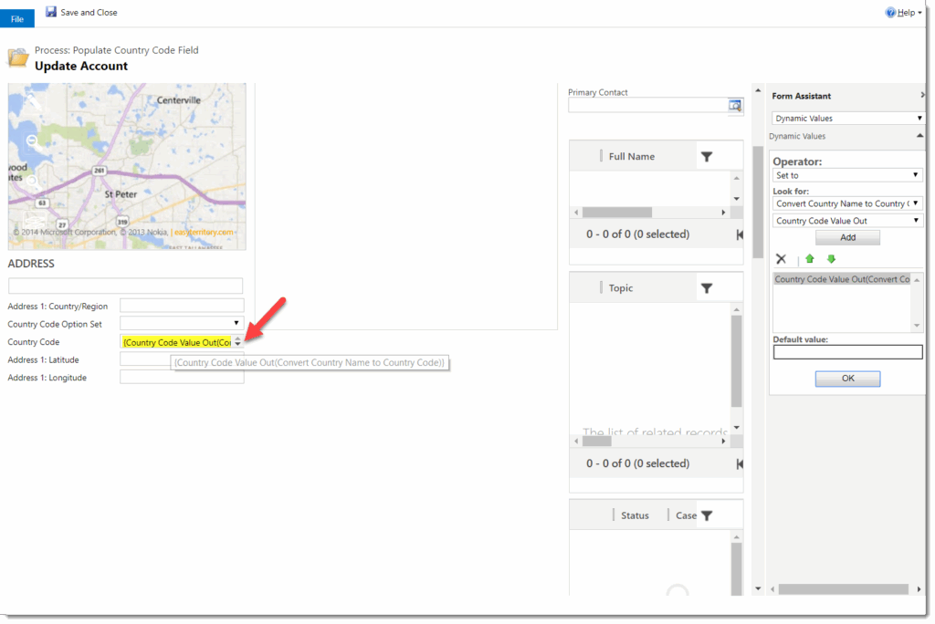 Country Code Conversion Plugin for Dynamics 365 | EasyTerritory